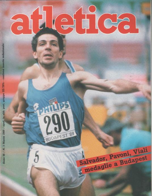 Atletica. Rivista. 1989 n. 3 - copertina