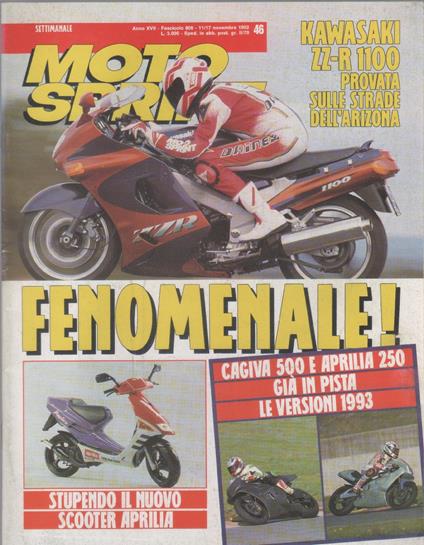 Moto sprint. 1992, n. 46 - copertina