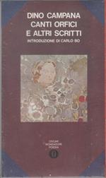 Canti orfici e altri scritti – Dino Campana