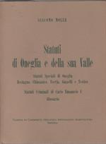 Statuti di Oneglia e della sua Valle - Giacomo Molle