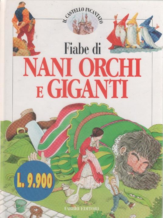 Fiabe di nani, orchi e giganti - copertina