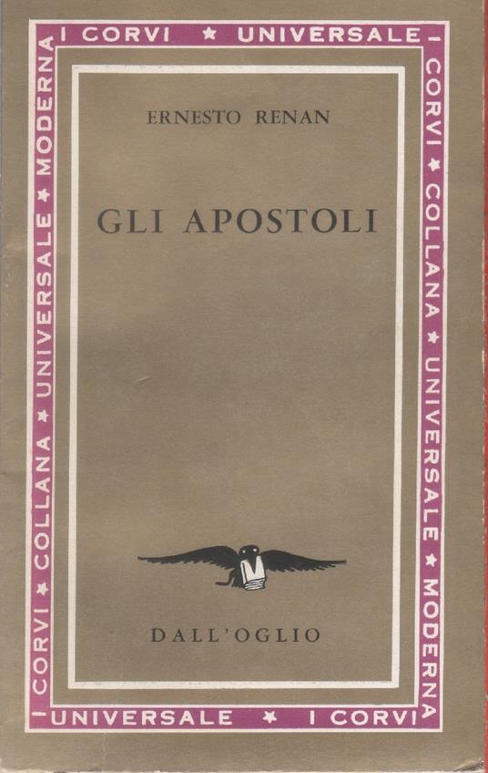 Gli apostoli - Ernesto Renan - Ernest Renan - copertina