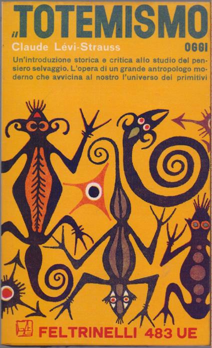 Totemismo oggi - Claude Levi-Strauss - Claude Lévi-Strauss - copertina