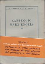 Carteggio Marx - Engels. Vol. VI (1970-1883)