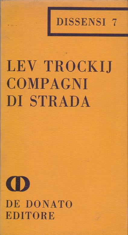 Compagni di strada - Lev Trockij - Lev Trockij - copertina