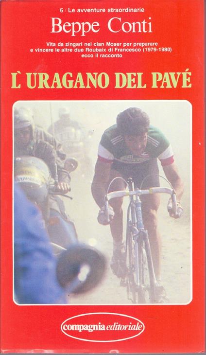 L' uragano del pavè - Beppe Conti - Beppe Conti - copertina