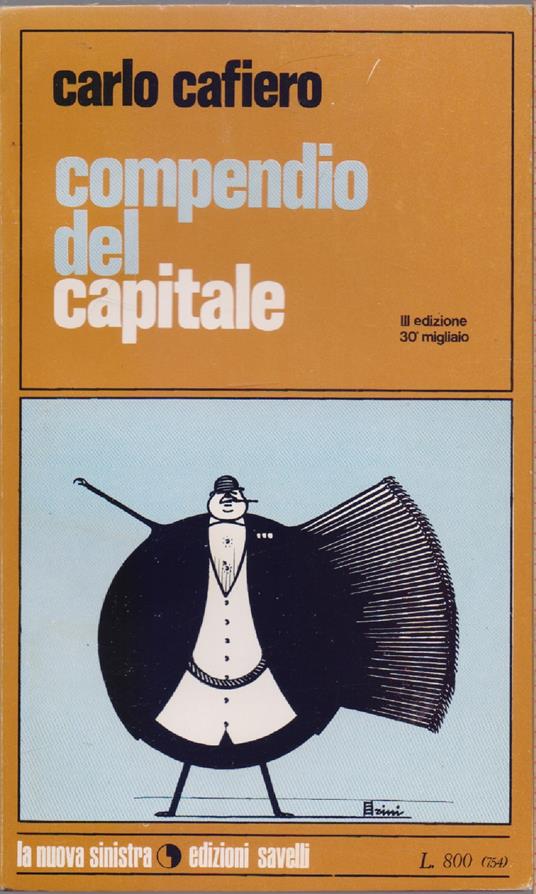 Compendio del Capitale - Carlo Cafiero - Carlo Cafiero - copertina