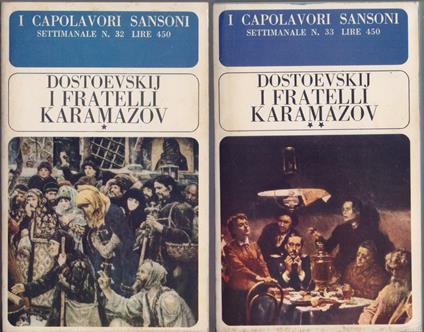 I fratelli Karamazov (2 Voll) - Fedor Dostoevskij - Fëdor Dostoevskij - copertina