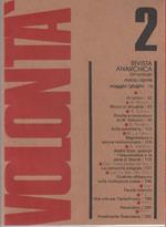 Volontà. Rivista Anarchica. n. 2 maggio/giugno 1978. Anno XXXII