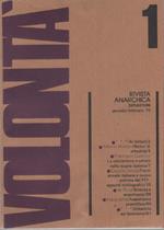 Volontà. Rivista Anarchica. n. 1 gennaio/febbraio 1979. Anno XXXIII