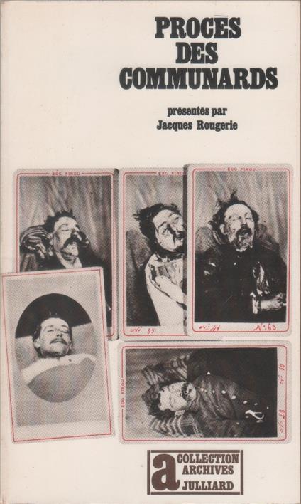 Procès des Communards - a cura di Jacques Rougerie - copertina