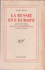 La Russie et l'Europe - Karl Marx