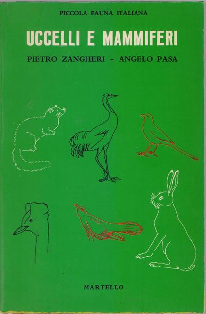 Uccelli e mammiferi Piccola Fauna italiana - copertina