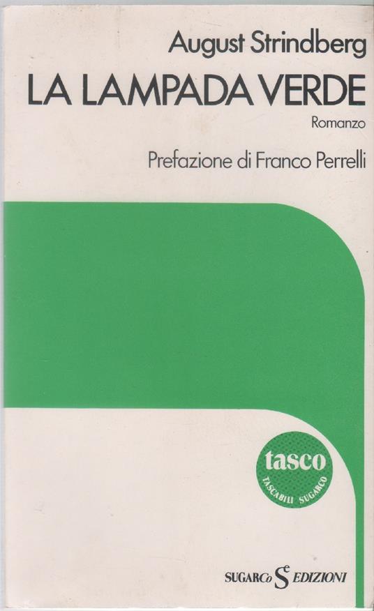 La lampada verde - August Strindberg - copertina