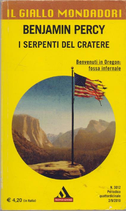 I serpenti del cratere - Benjamin Percy - copertina