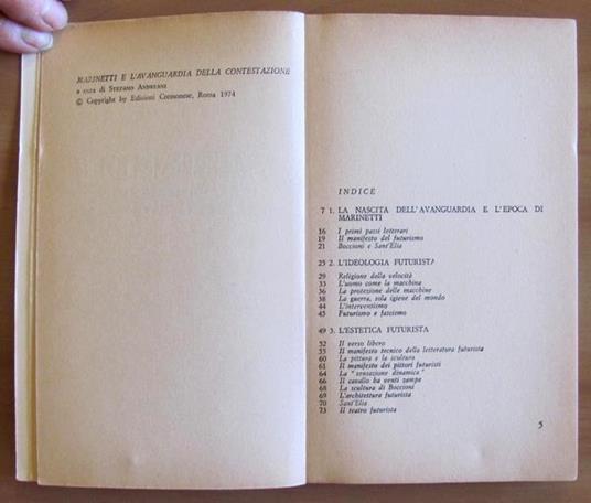 Marinetti E L'avanguardia Della Contestazione - Stefano Andreani - 3