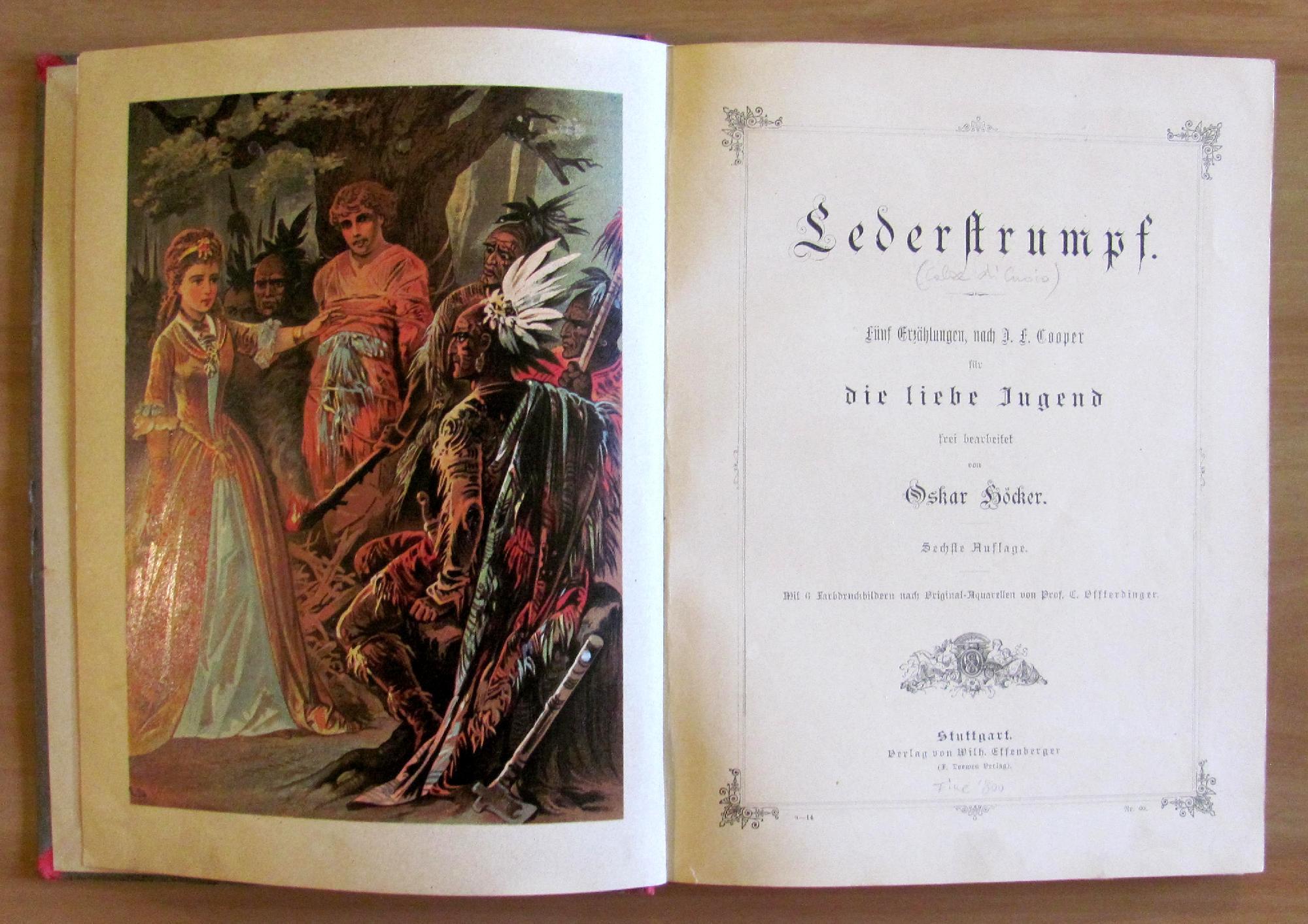 Lederstrumpf - Erzahlungen (I Racconti Di Calza Di Cuoio)