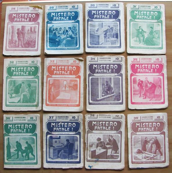 Mistero Fatale !. Lotto Di 27 Fascicoli 7/40 Di: D'acaja Guido