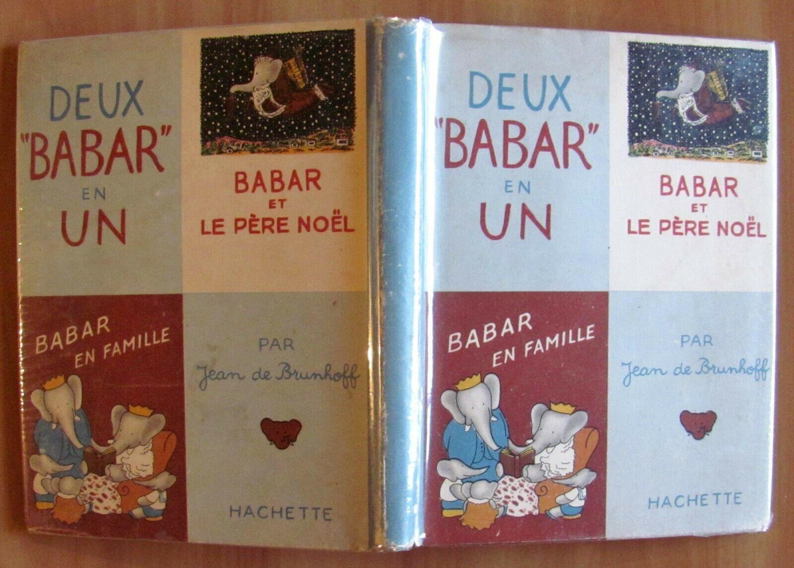Deux Babar En Un: Babar Et Le Père Noel - Babar En Famille