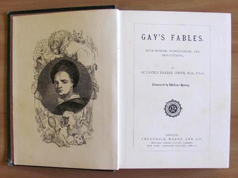 Gay'S Fables - Owen Octavius Freire - copertina