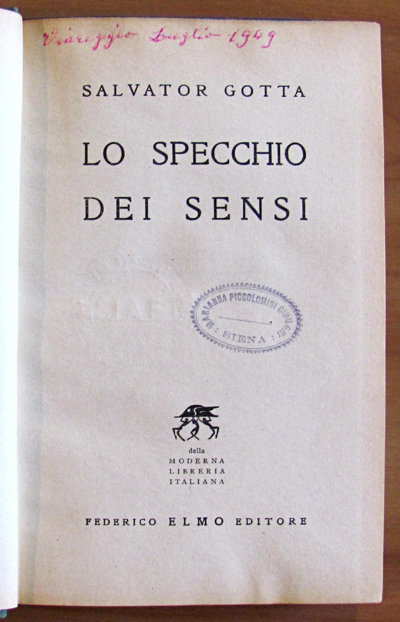 Lo Specchio Dei Sensi