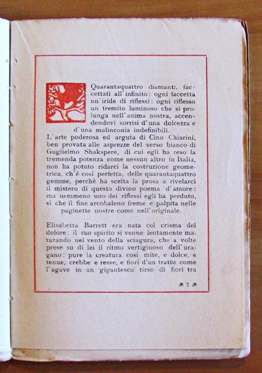 Sonetti Dal Portoghese - Trad. C. Chiarini - 4