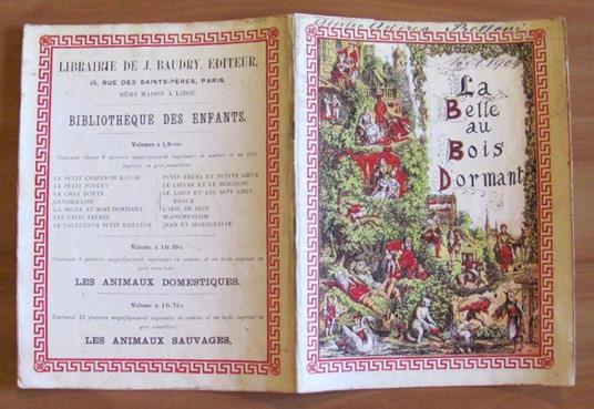 La Belle Au Bois Dormant - Bibliothèque Des Enfants - Charles Perrault - copertina