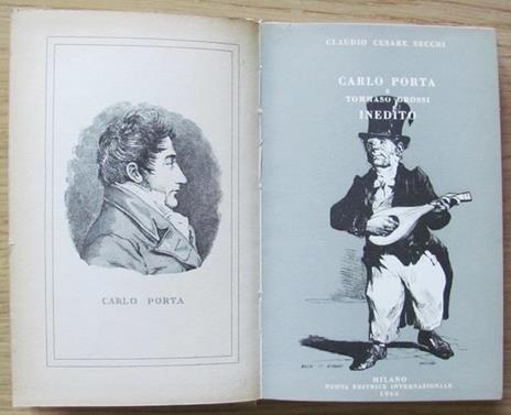 Carlo Porta E Tommaso Grossi Inedito - Claudio C. Secchi - 6