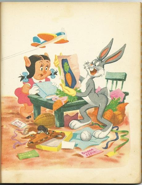 Il Compleanno Di Bug. Ed. Principato, 1950. Collana "Principato" N.6. Cartoni Della Warner Bros - 2