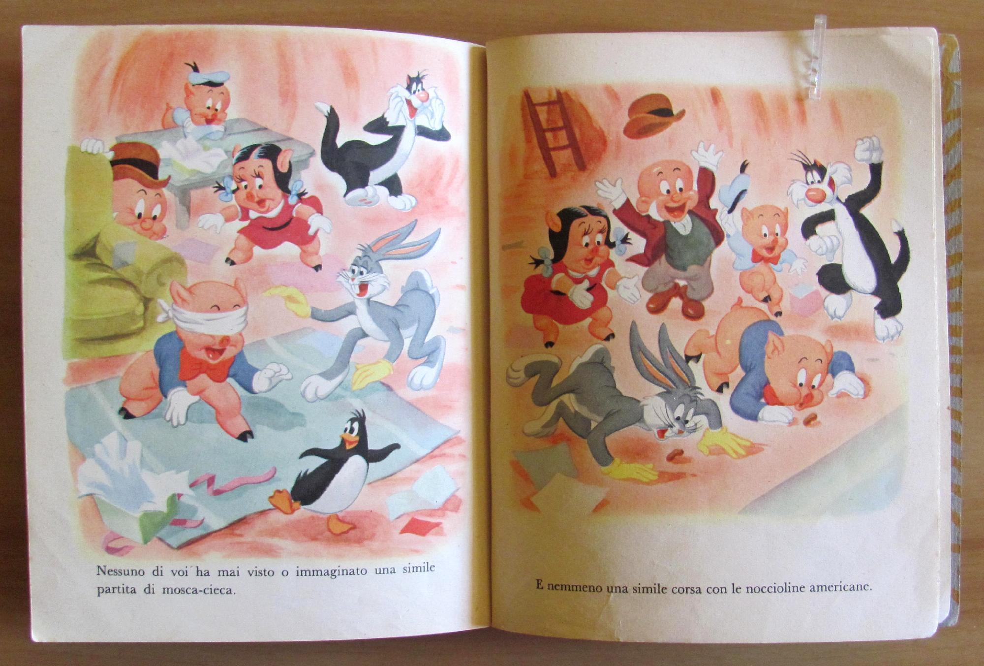 Il Compleanno Di Bug. Ed. Principato, 1950. Collana "Principato" N.6. Cartoni Della Warner Bros