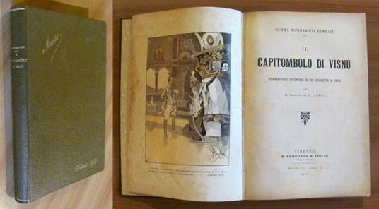 Il Capitombolo Di Visnu' - Straordinarie Avventure Di Un Giovinetto In India - copertina