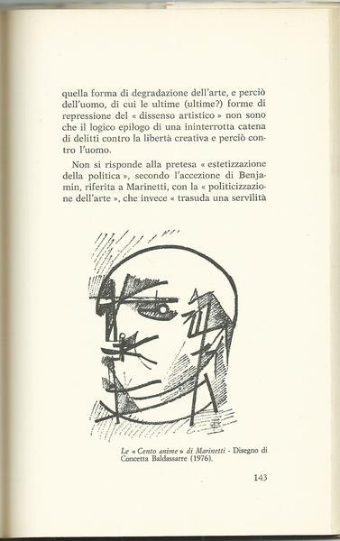 Le Cento Anime Di F.T. Marinetti. Biblioteca Di Cultura Contemporanea. Ed. Cartia 1977 - Luigi Tallarico - 2