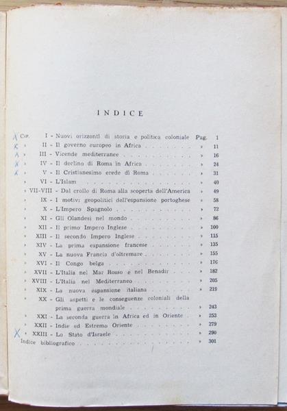 Storia E Politica Coloniale