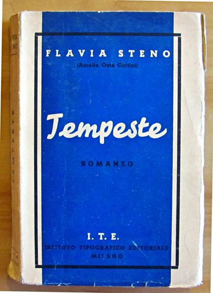 Tempeste - Flavia Steno - copertina