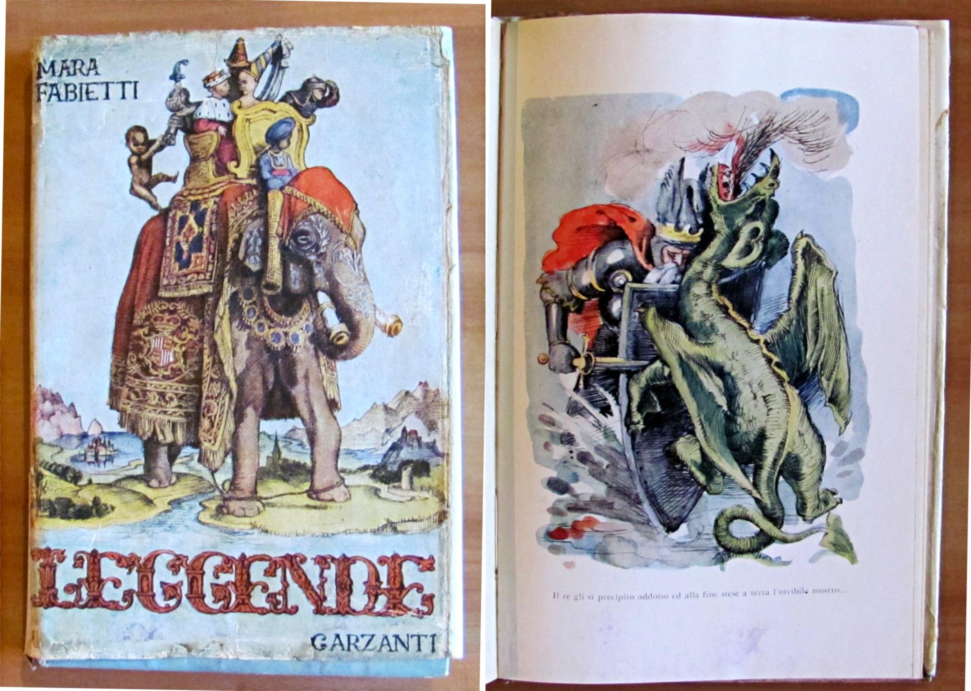 Leggende D'oltremonte E D'oltremare, Leggende D'oltremonte E D'oltremare. Collezione "Vela". Ed. Garzanti, 1944