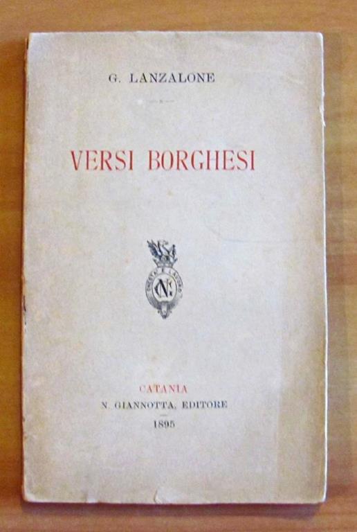 Versi Borghesi - copertina