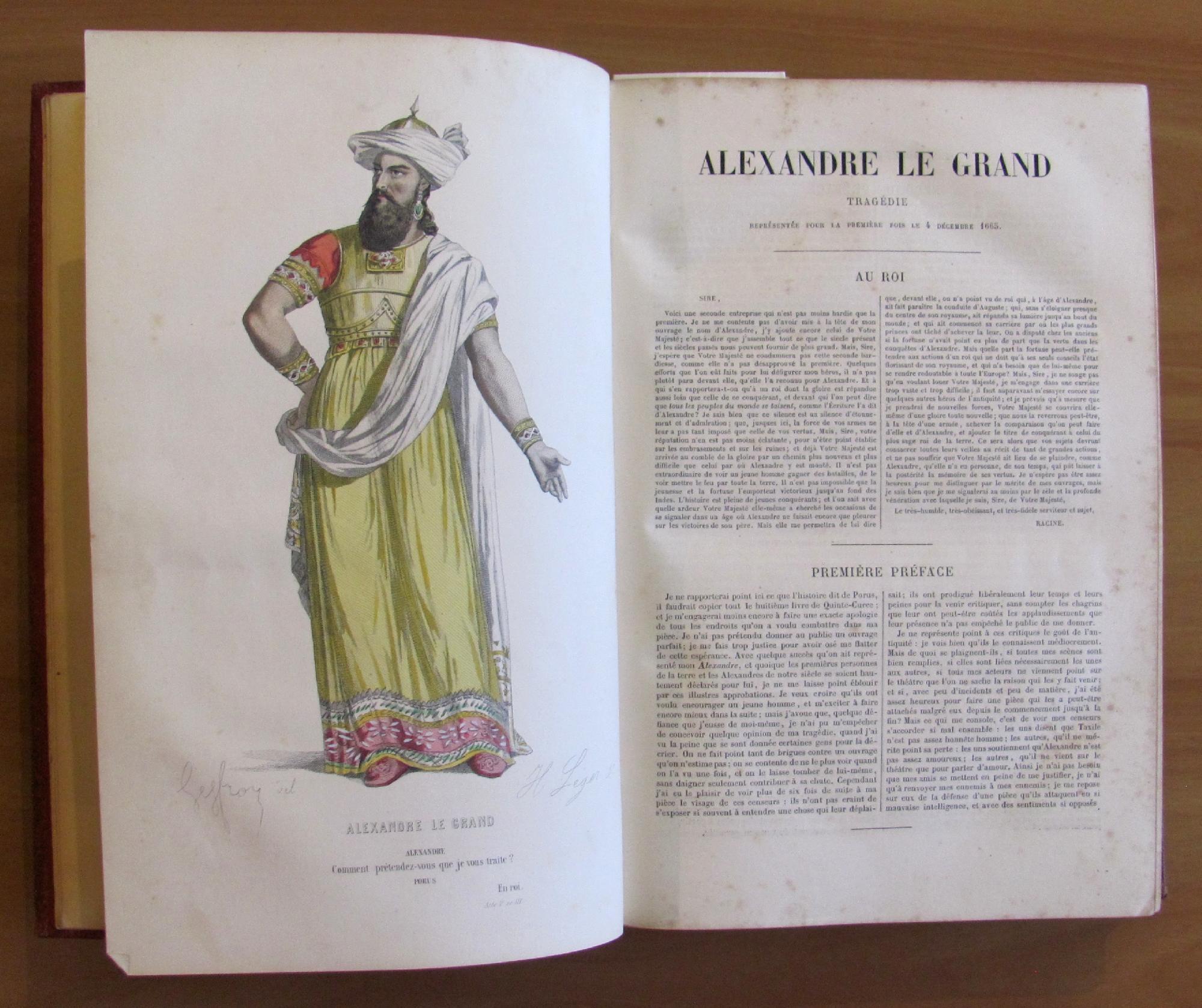 Oeuvres - Précédées Des Mémoires Sur Sa Vie Par Louis Racine, 1870 - Ill. Geffroy