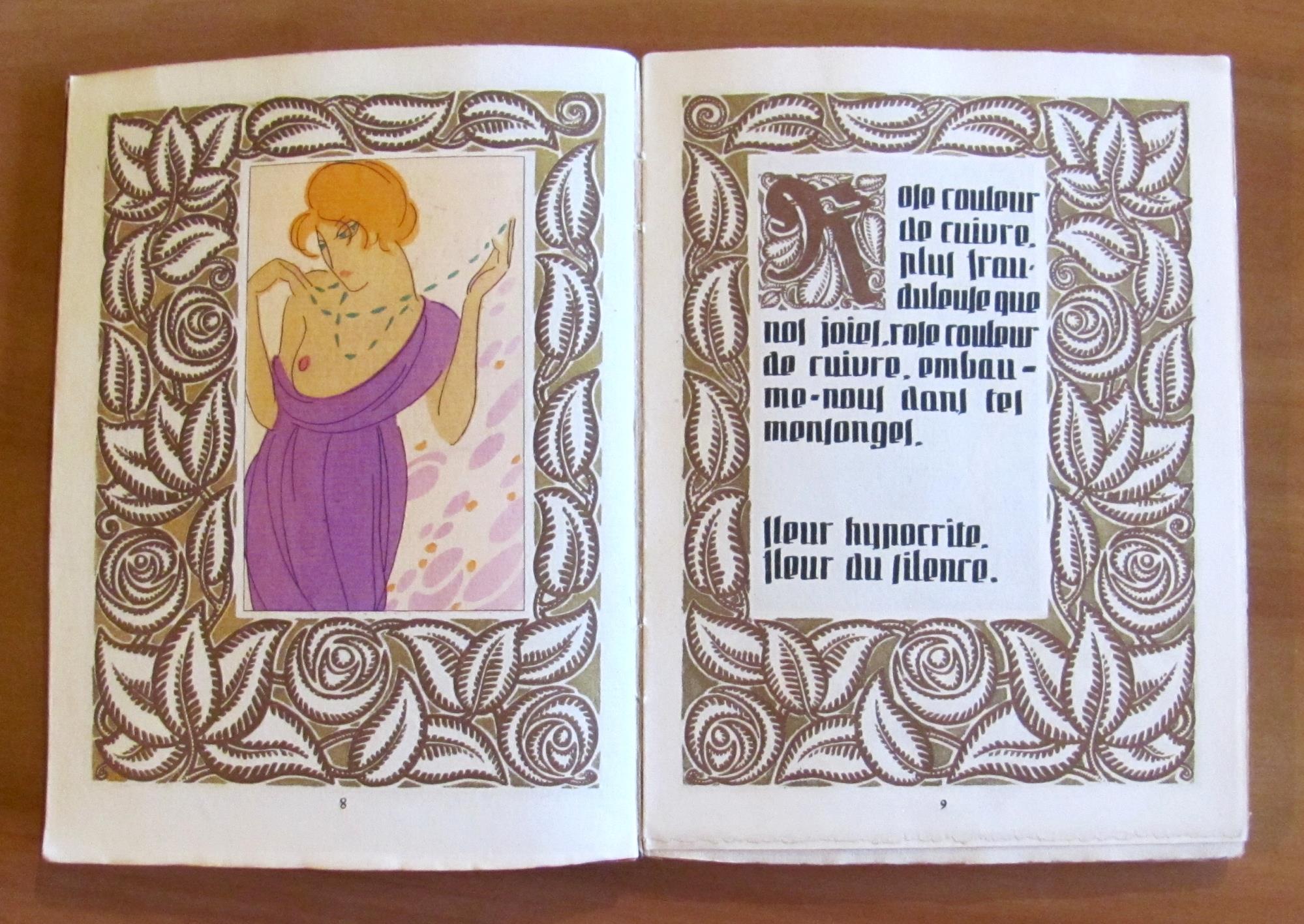 Litanies De La Rose, I Edizione 1919 Iil. A. Domin - Tirat. Limitata - Art Deco'