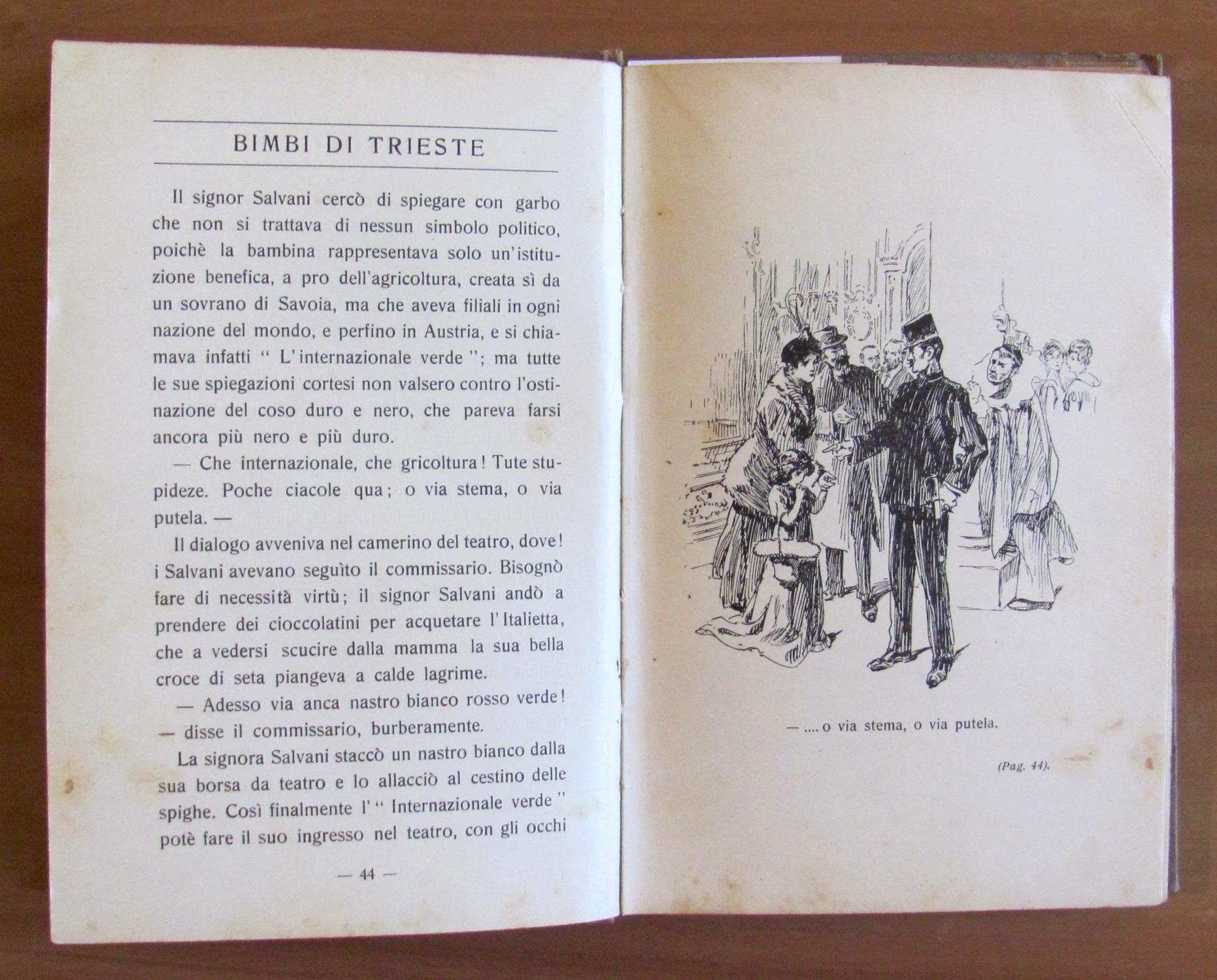 Bimbi Di Trieste. Scene Dal Vero. Biblioteca Bemporad Per I Ragazzi