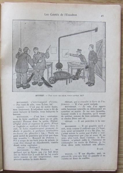 Les Gaietés De L'escadron Le Commissaire Est Bon Enfant Monsieur Badin Théodore Cherche Des Allumettes