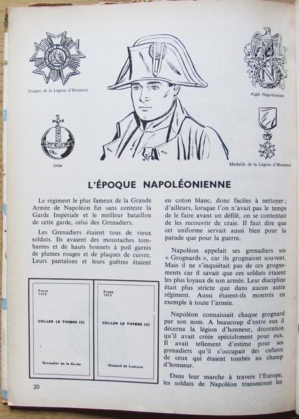 Les Soldats. L'encyclopedie Par Le Timbre, 1957 - 2