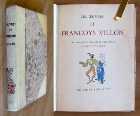 Les Oeuvres - Ill. Pochoir Touchet - copertina