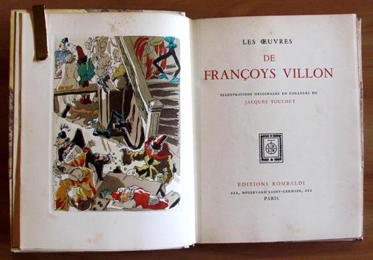 Les Oeuvres - Ill. Pochoir Touchet - 2