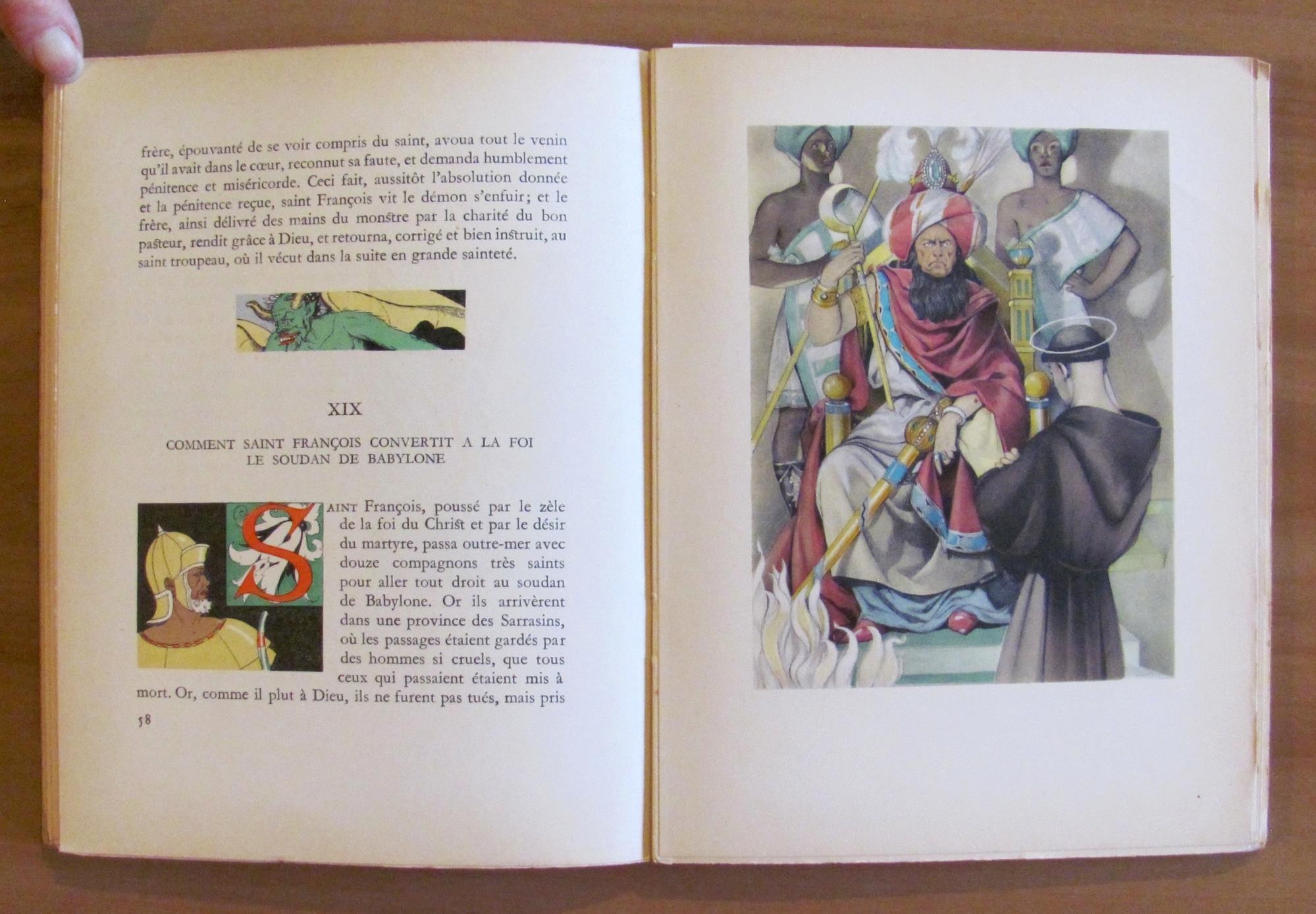 Les Petites Fleurs De Saint Francois D'Assise, 1942 Ill. Brunelleschi