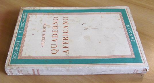 Quaderno Affricano - Giuseppe Bottai - 3