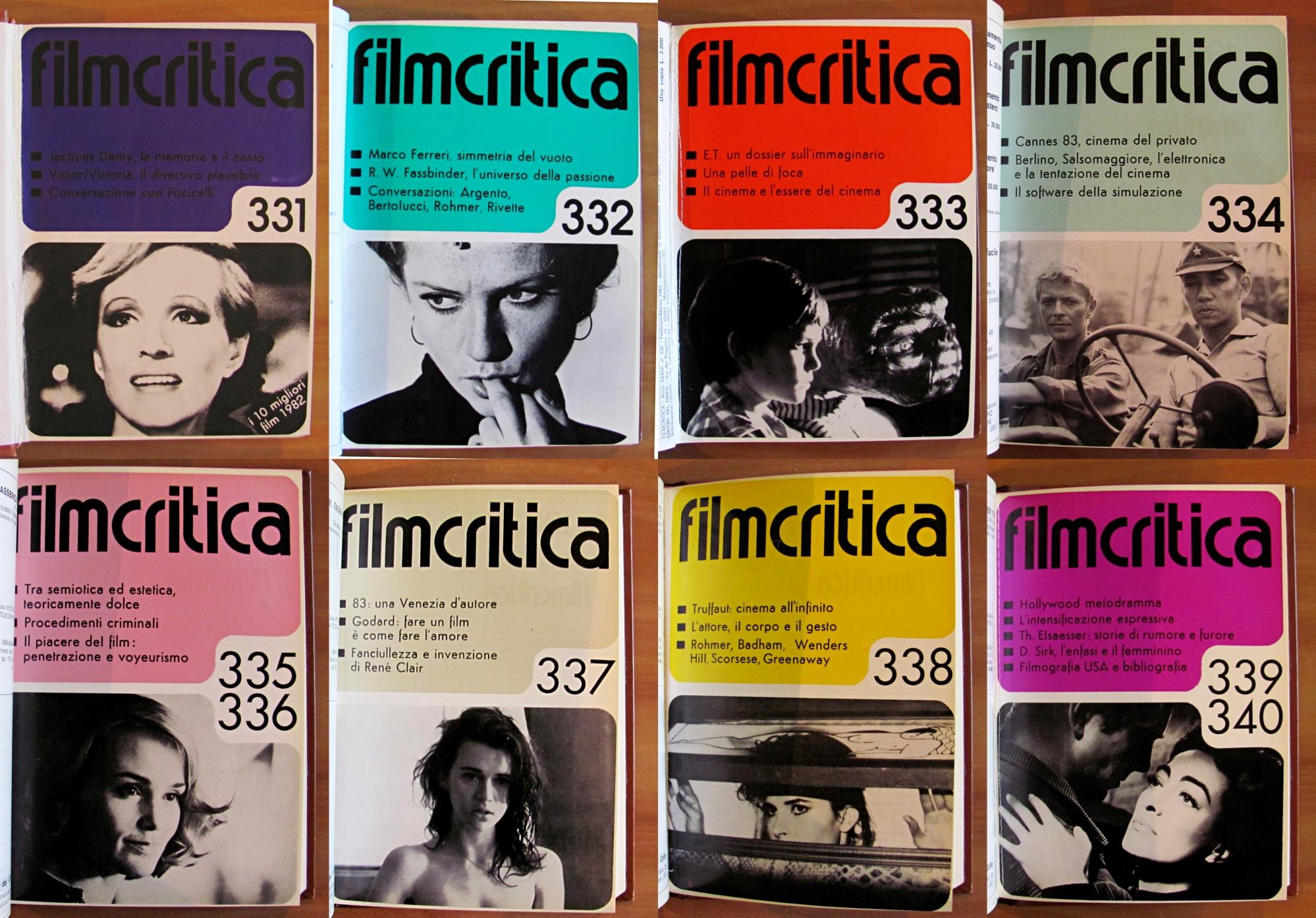 Filmcritica - Annata Completa 1983