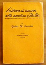 Lettera D'Amore Alle Sartine D'Italia