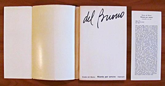 Niente Per Amore. Collana I Narratori Di Feltrinelli Teatro 2 - Oreste Del Buono - 3