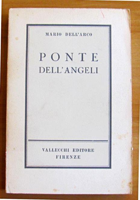 Ponte Degli Angeli - Mario Dell'Arco - copertina