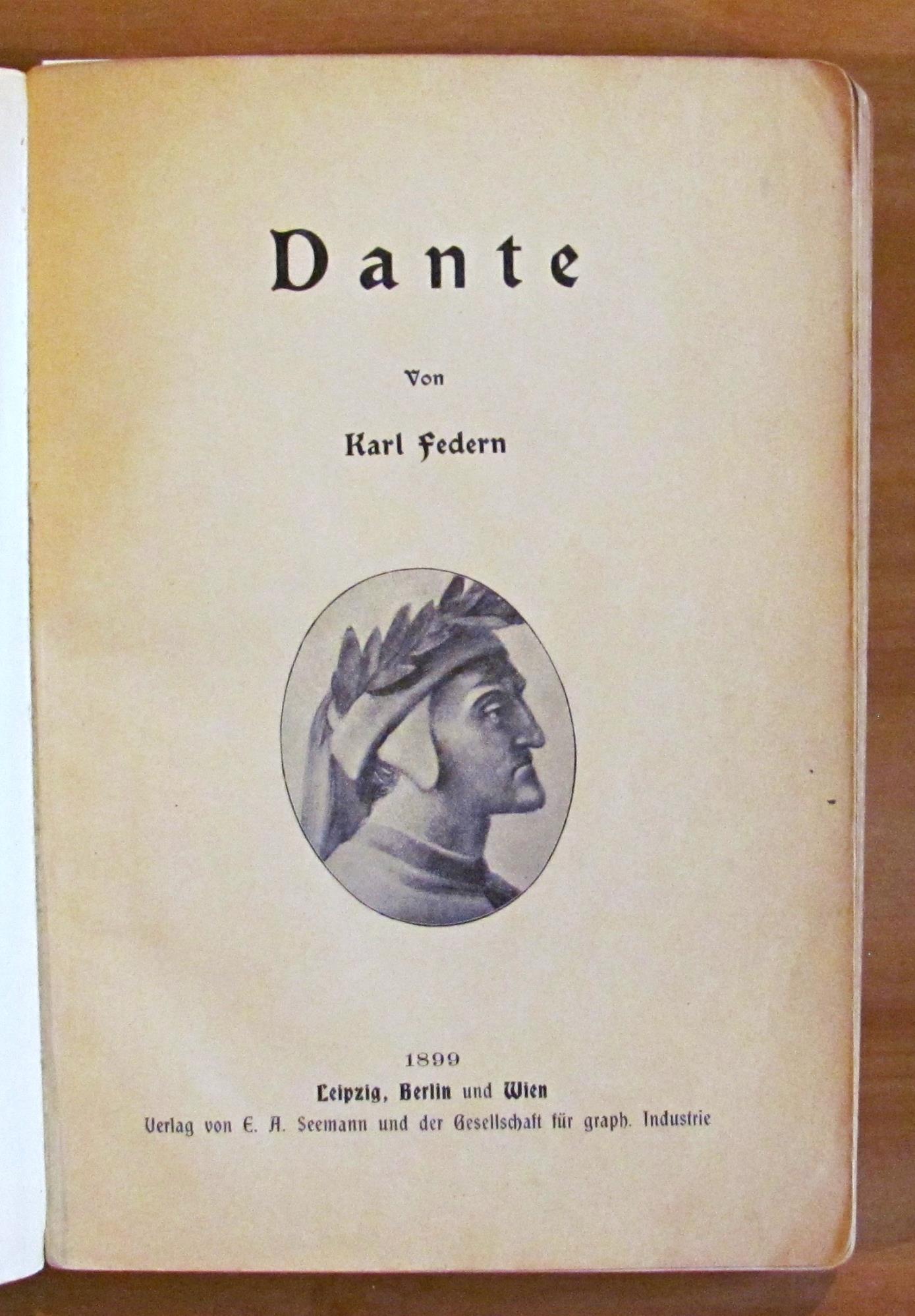 Dante - Dichter Und Darstller N.Iii